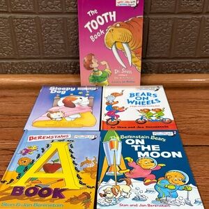 Dr. Seuss and Berenstain Bears Kids Book Set